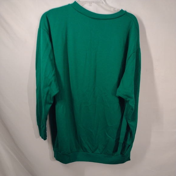 Tee Dee's - Green Holiday Christmas Bears Sweatshirt Size Med Made In USA. In pr - Picture 7 of 9